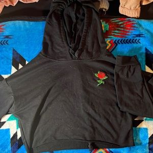 Long sleeve crop top